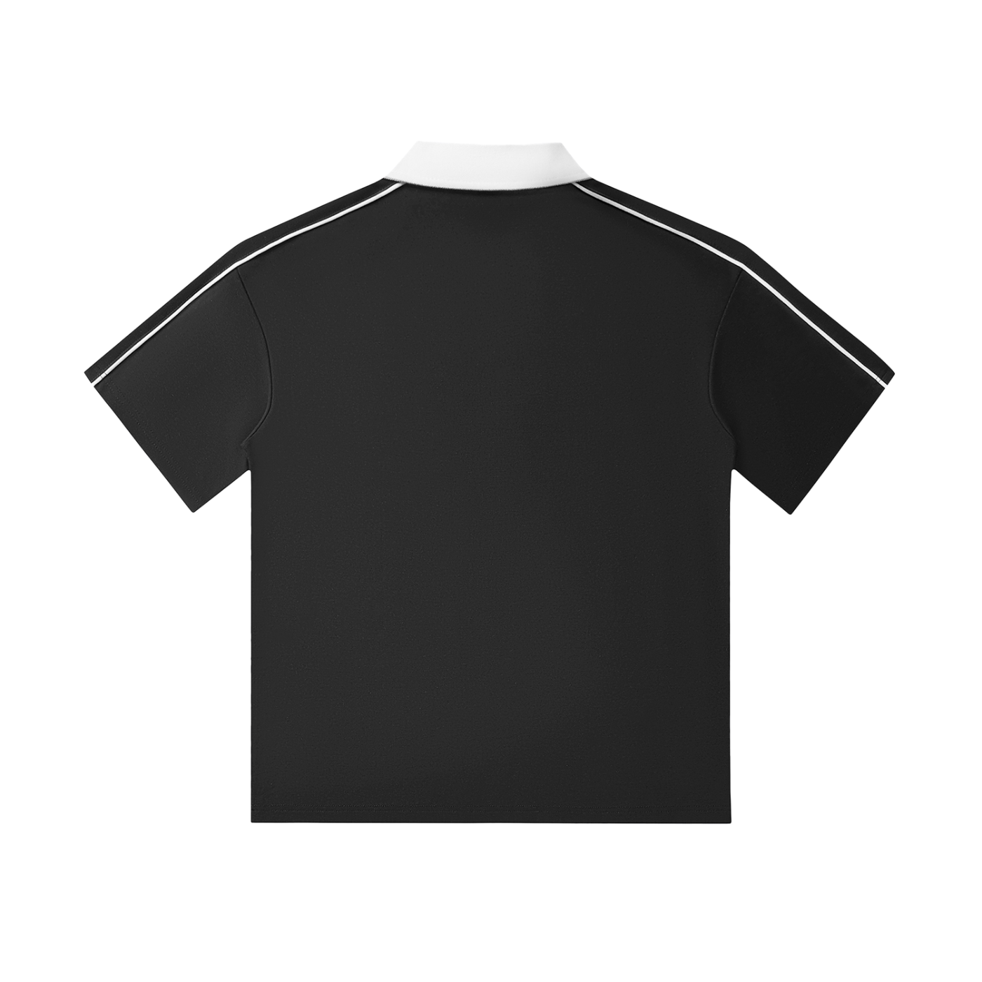 Yankee Collar Short-Sleeve Polo Shirt