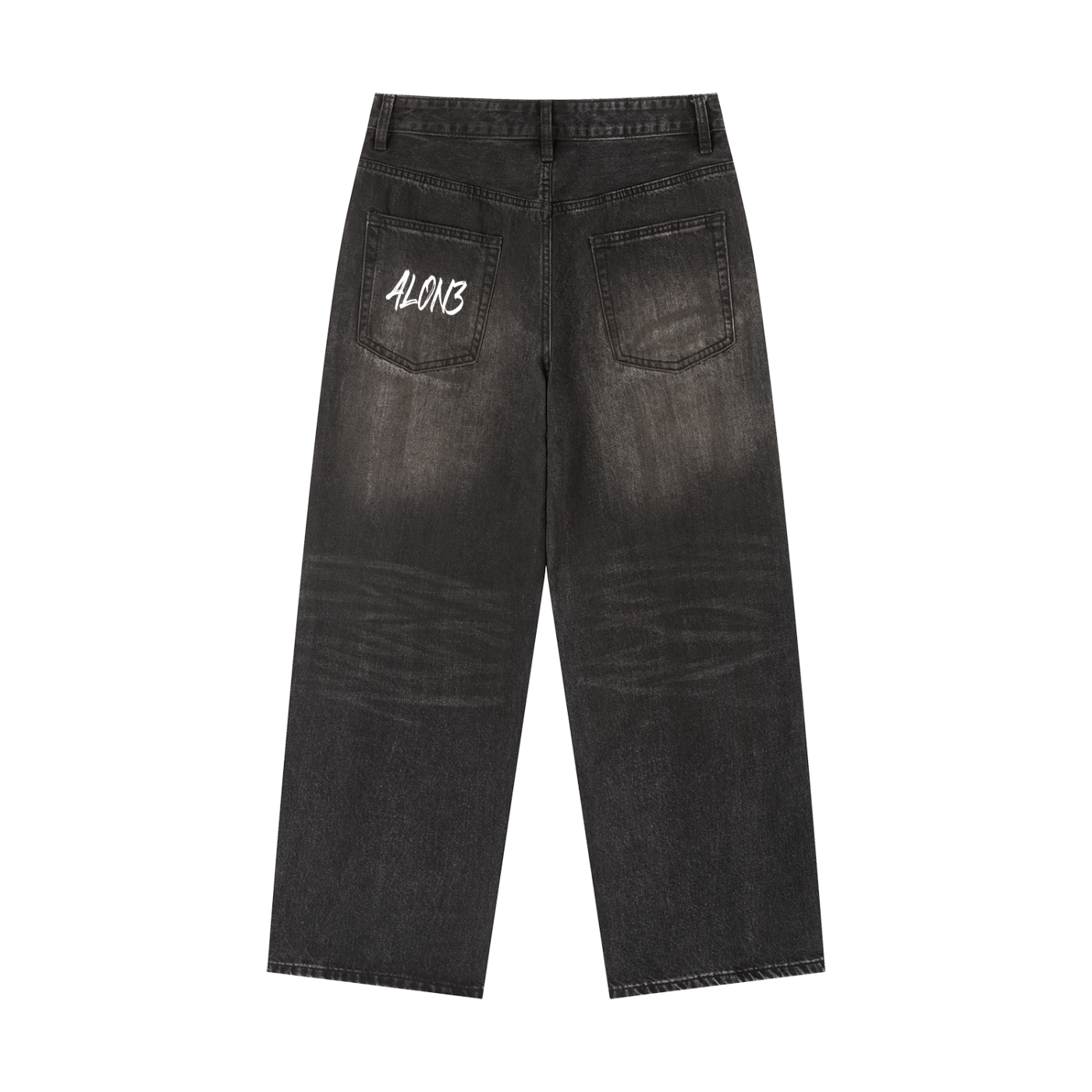 Vintage Wash Heavyweight Denim Jeans