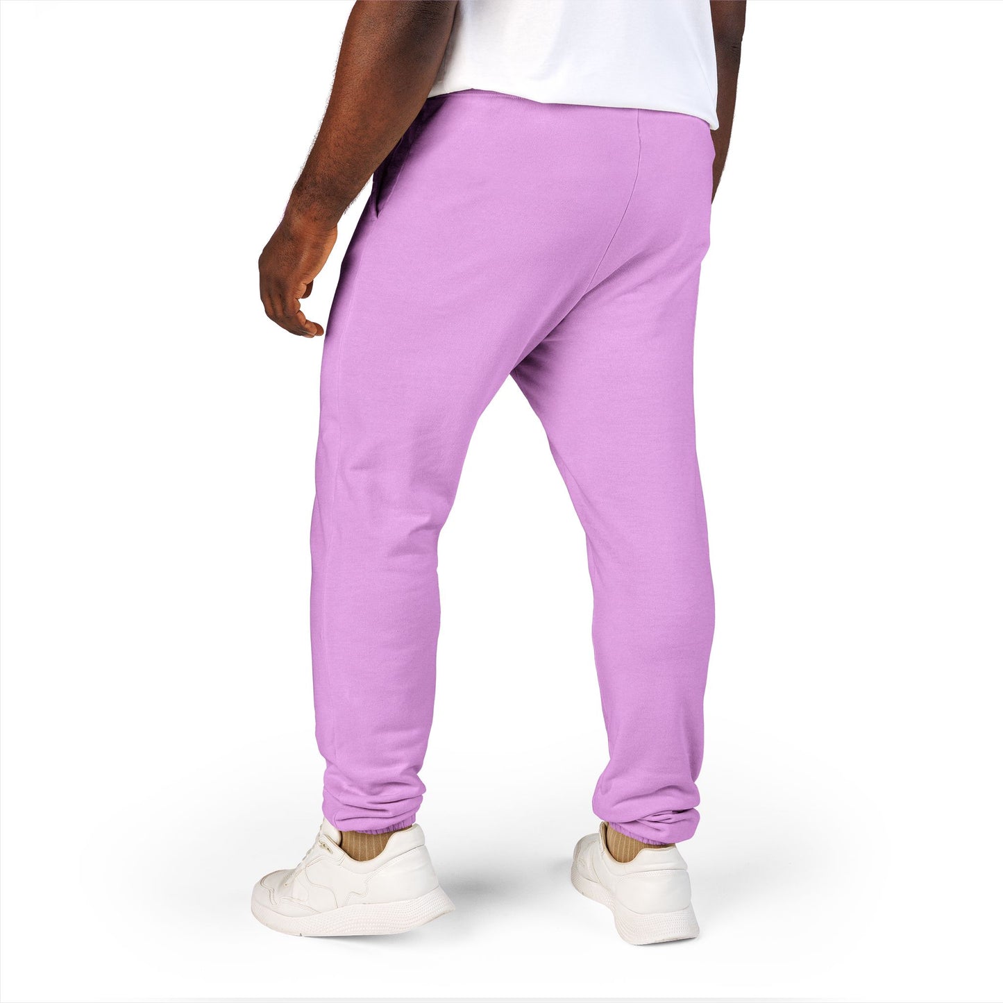 Lavender "Steezy" Sweatpants - Graphic Fleece Joggers