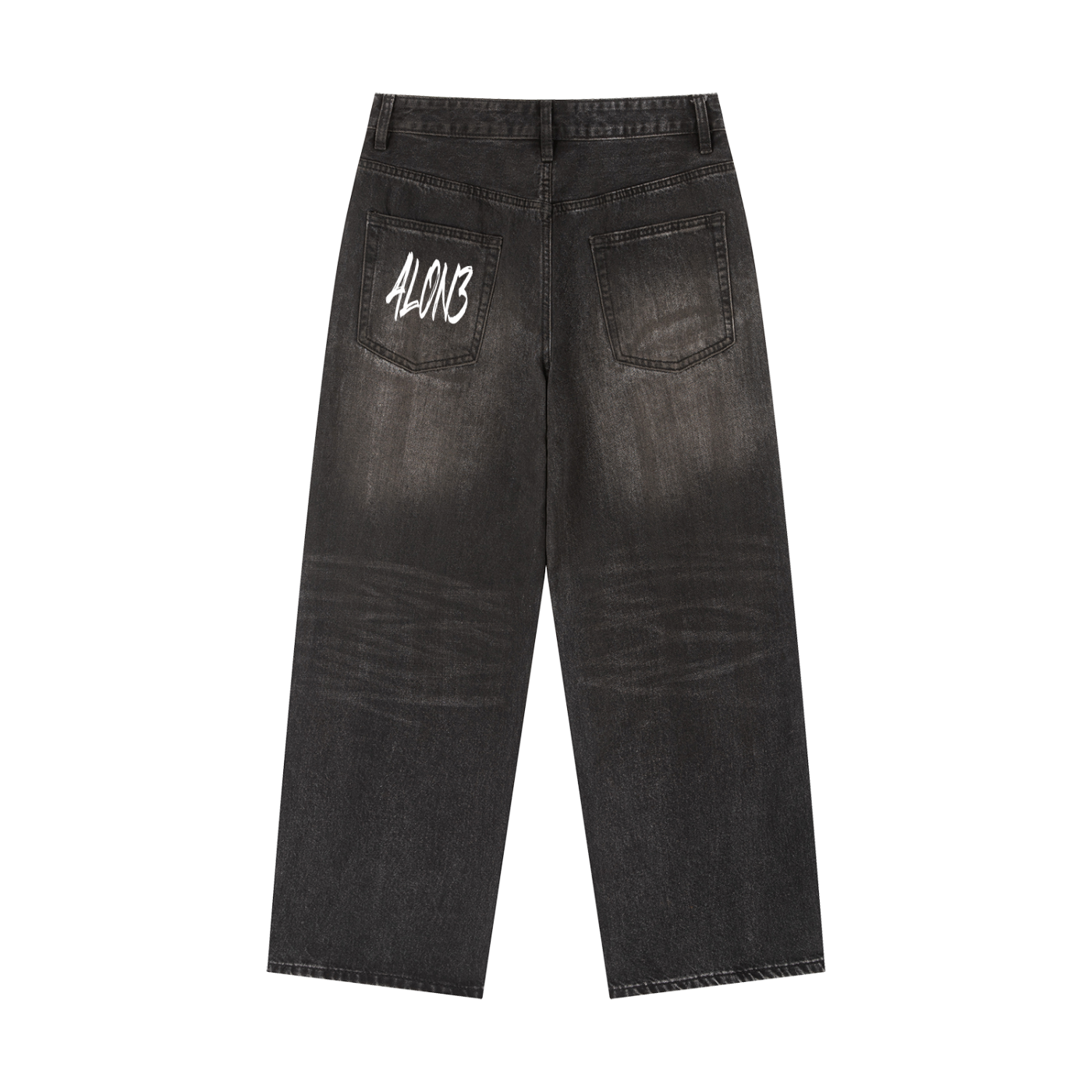 Vintage Wash Heavyweight Denim Jeans