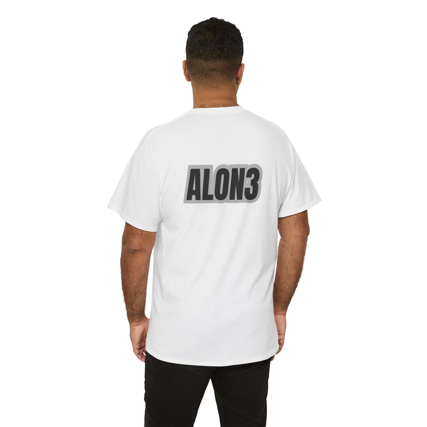 Graphic Tee — 'I  "heart" Glocks' Heart Logo T-Shirt (ALON3 Backprint)