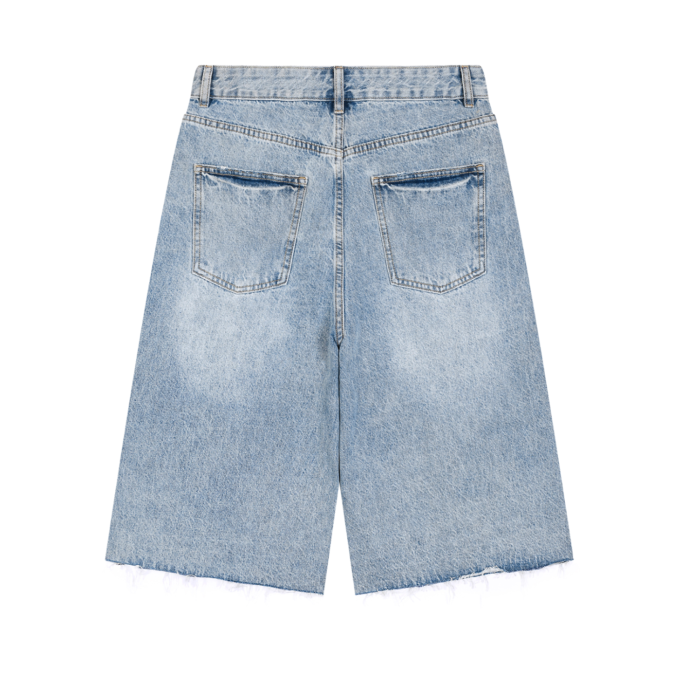 Vintage Wide Leg Denim Jean shorts